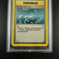 PSA 10 Energy Removal 92/102 Base Set 1999 Graded Pokemon Card - Image 3