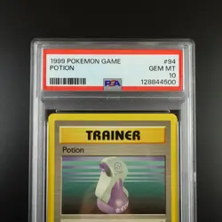 PSA 10 Potion 94/102 Trainer Base Set 1999 Pokemon Card Graded - Image 2