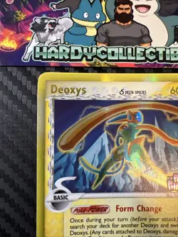 Pokemon Deoxys 6/110 - Reverse Holo Stamped Rare – EX Holon Phantoms 2006 - LP - Image 3