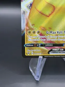 Pikachu VMAX 044/185 | Vivid Voltage | Pokemon Card | Near Mint - Image 3
