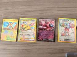 Pokemon TCG Full Art Holo Japanese Scarlet & Violet Lot - 6 Cards Pikachu Mewtwo - Image 3