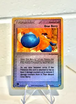 Oran Berry 85/109: Ruby & Sapphire Reverse Holo Trainer NM (2003) - Image 1