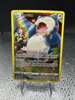 Pokemon TCG Snorlax Lost Origin Trainer Gallery TG10/TG30 Holo Ultra Rare NM - Image 1