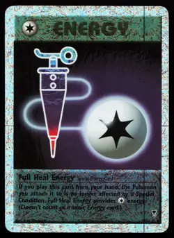 Full Heal Energy 100/110 Reverse Holo Legendary Collection Pokemon Card - Image 1