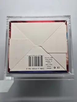 Pokemon 1st Edition Base Set Booster Box EMPTY Shadowless 1999 Includes Acrylic - Image 2