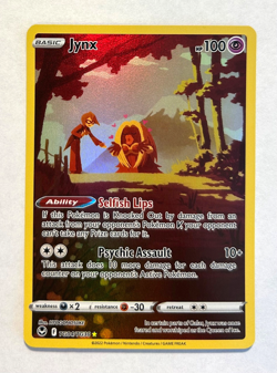 Pokemon Silver Tempest - JYNX - TRAINER GALLERY - TG04/TG30 - NM - Image 1