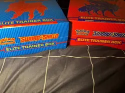 Pokemon Sword & Shield Elite Trainer Box Set Zacian & Zamazenta 2-Box English - Image 5