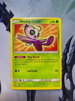 Pokemon TCG Pokemon Shining Celebi SM79 Promo Holo NM - Image 1