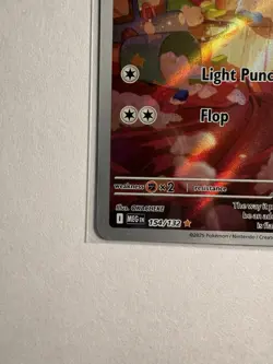 2025 Pokemon Mega Evolution Stufful Illustration Rare #154/132 NM - Image 2