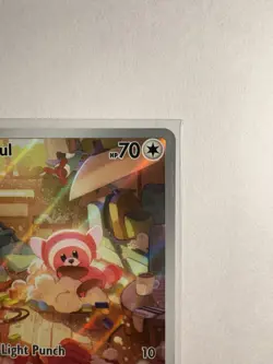 2025 Pokemon Mega Evolution Stufful Illustration Rare #154/132 NM - Image 4