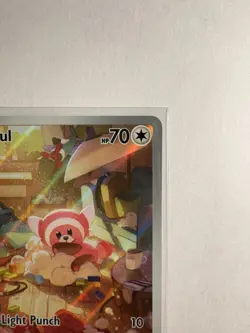 2025 Pokemon Mega Evolution Stufful Illustration Rare #154/132 NM - Image 5
