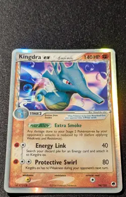 Pokemon EX DRAGON FRONTIERS - #94/101 Kingdra ex - ENG - Holo - Lightly Played+ - Image 4