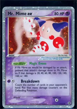 Pokemon FIRERED&LEAFGREEN - #111/112 Mr. Mime ex - Ultra Rare Holo - Near Mint- - Image 1