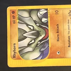 Rhyhorn 91/144 Skyridge Non Holo 2003 - Pokemon TCG - MP - Image 5