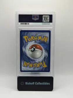 2025 Pokemon Black Bolt EN Krookodile #137 IR Graded PSA 9 Slab - Image 2