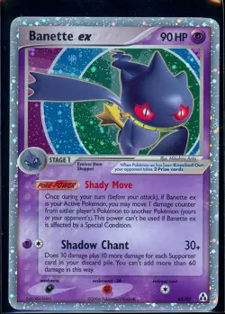 Pokemon EX LEGEND MAKER - #85/92 Banette ex - ENG - Ultra Rare Holo - Near Mint - Image 1