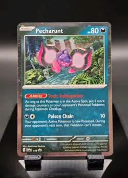 Pokemon TCG: Pecharunt SVP149 - Cosmo Black Star Promo Holo - Shrouded Fable - Image 1