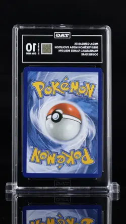 2025 POKEMON PFL EN-PHANTASMAL FLAMES #056 MEGA GENGAR EX TAG 10 - Image 2