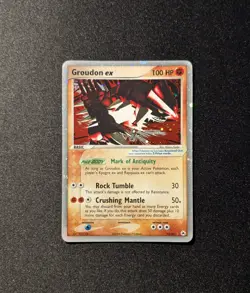 Pokemon EX HIDDEN LEGENDS - #93/101 Groudon ex - Ultra Rare Holo - ENG - LP - Image 3