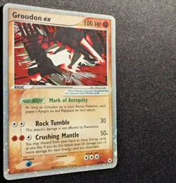 Pokemon EX HIDDEN LEGENDS - #93/101 Groudon ex - Ultra Rare Holo - ENG - LP - Image 5