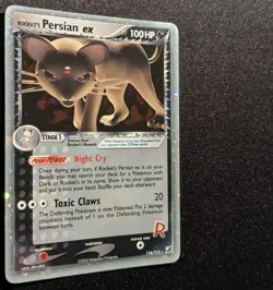 Pokemon EX UNSEEN FORCES - #116/115 Rocket's Persian ex - Holo - ENG - LP/NM - Image 5