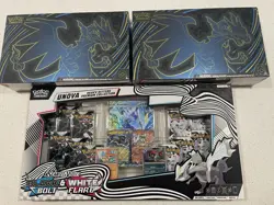 Pokemon Mega Charizard X Ultra Premium (2) + Pokemon Unova Heavy Hitters Costco - Image 1