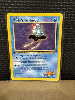 2000 Pokemon Gym Heroes - 1st Edition - Misty’s Tentacool 32/132 - Ungraded - Image 1