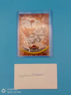 Pokemon Marowak #105 Topps Series 2 Tv Animation Edition Blue Logo Mint Pack... - Image 2