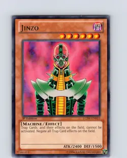 Yu-Gi-Oh TCG Jinzo LCJW-EN023 1st Edition Regular Rare Card NM - Image 1