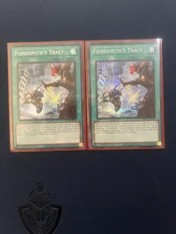 Yugioh Fiendsmith's Tract MP25-EN093 Prismatic Secret Rare 1st Ed Near Mint 2x - Image 1