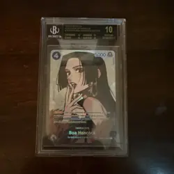 2023 One Piece Kingdoms Of Intrigue Boa Hancock SP BGS 10 English Black Label! - Image 2