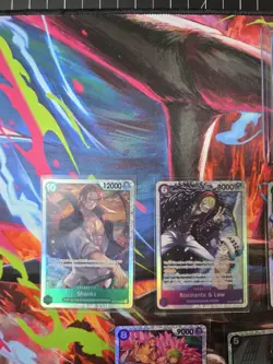 One Piece TCG Royal Blood OP-10-090 - Franky Alt Art P / & 9x SUPER RAREs lot!! - Image 3