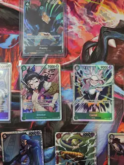One Piece TCG Royal Blood OP-10-090 - Franky Alt Art P / & 9x SUPER RAREs lot!! - Image 4