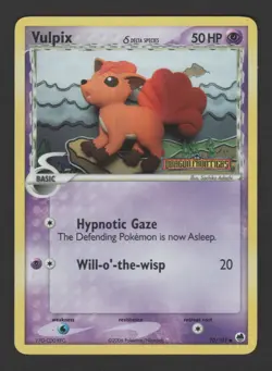 Vulpix Delta Reverse Holo EX Dragon Frontiers 70/101 ENG – Pokemon Card - Image 1