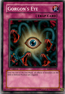 Gorgon's Eye (SOD-EN058) 1st Edition - Yugioh TCG Card Game - Image 1