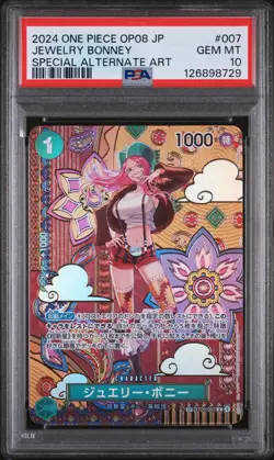 PSA 10 - Jewelry Bonney - ST02 007 SP OP08 - Japanese One Piece Card Two Legends - Image 1