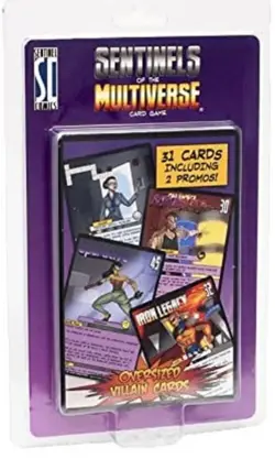Sentinels of the Multiverse Oversized Villain Cards New Sealed Rare Free UK Del - Image 1