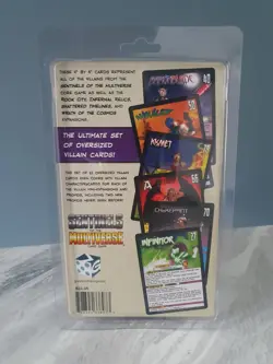Sentinels of the Multiverse Oversized Villain Cards New Sealed Rare Free UK Del - Image 3