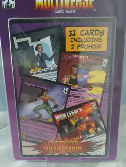 Sentinels of the Multiverse Oversized Villain Cards New Sealed Rare Free UK Del - Image 4