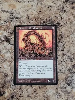 Phyrexian Dreadnought Mirage Playtest Sticker Free Shipping - Image 1