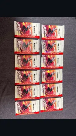 Magic: The Gathering Marvel Spider-Man Collector Box/ open box/ sealed packs - Image 4