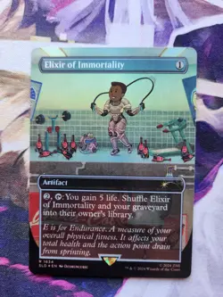 MTG Secret Lair - Fallout - Elixir Of Immortality FOIL NM - Image 1