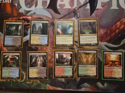 5 Color Commander Special, 7 Shocklands, Mana Confluence, Reflecting Pool - Image 1