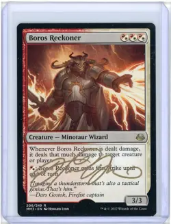 Boros Reckoner Modern Masters 2017 Rare Signed Artist Proof MTG - Image 2