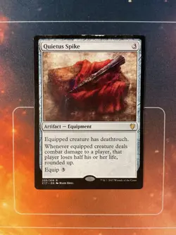 Quietus Spike - Commander 2017 - Magic the Gathering - MTG - Image 1