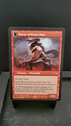 MTG- Kruin Outlaw-Terror of Kruin Pass -Innistrad-Rare - Image 2