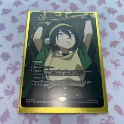 Earth Rumble Triumph 0044 Mythic NON FOIL MTG AVATAR - Image 1