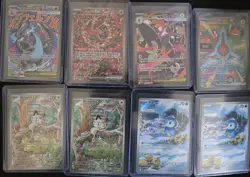 Phantasmal Flames Pokemon Lot Of 8 (SIRs, Illustration Rares and Promos) - Image 1
