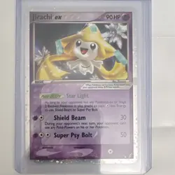 Pokemon Jirachi ex Ultra Rare Holo EX Crystal Guardians 94/100 Card 2006 - Image 1