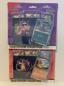 Ascended Heroes Pokemon Tech Sticker Collection Set of 2 SEALED - Image 1